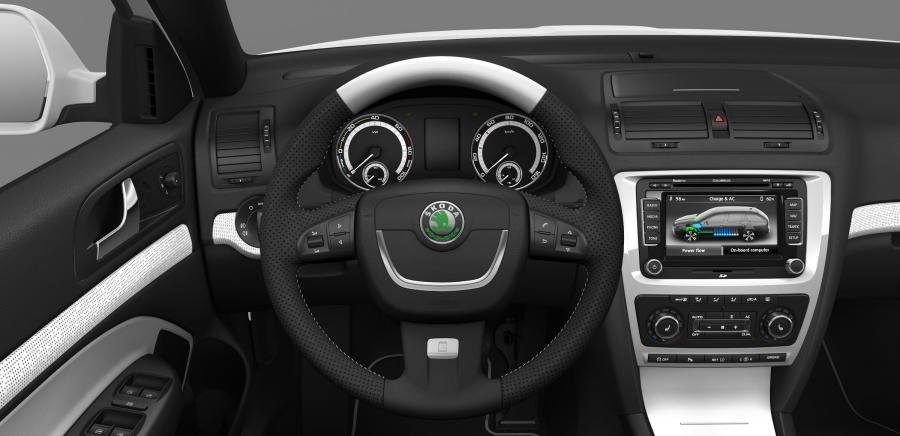  Skoda Octavia Green E-Line Concept 2010 года  (фото 27 из 46)